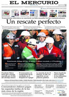 La Presse au Chili