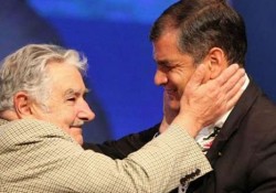 Rafael Correa et Pepe Mujica