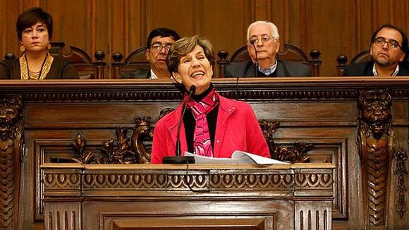 Isabel Allende, présidente du PS Chilien