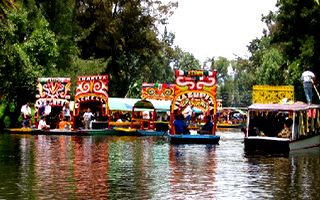 Jardins flottants de Xochimilco