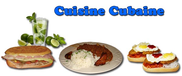 Cuisine Cubaine