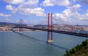 Pont du 25 Avril à Lisbonne