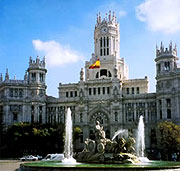 Plaza de Cibeles à Madrid