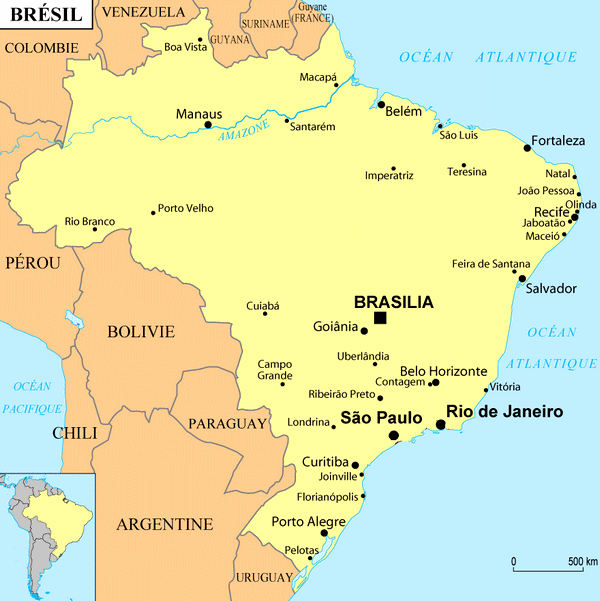 Villes du Brésil