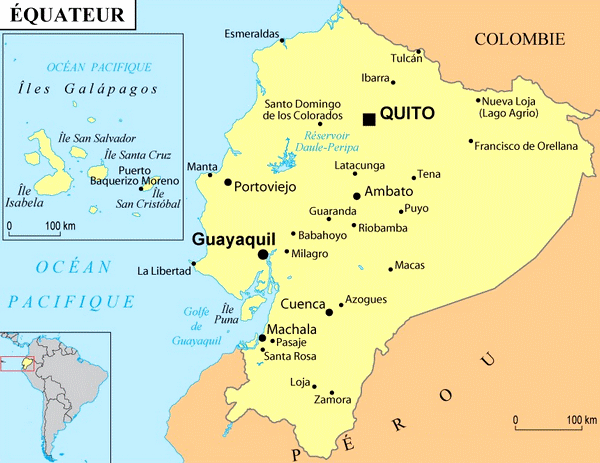 Villes d'Equateur