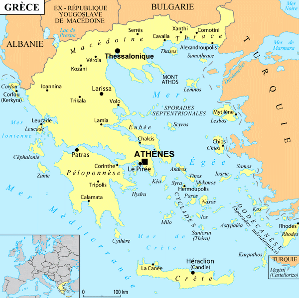 Villes de Grèce