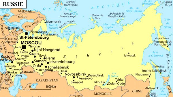 Villes de Russie