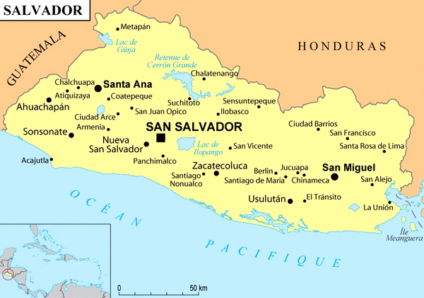 Villes du Salvador