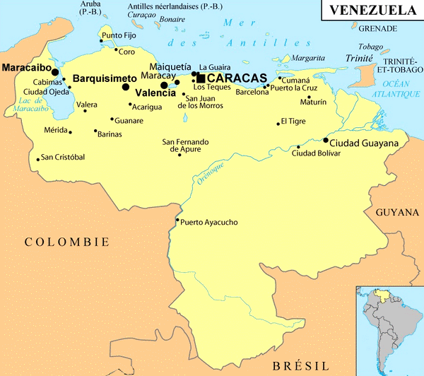 Villes du Venezuela