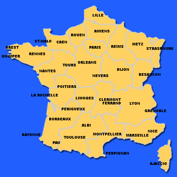 Villes de France