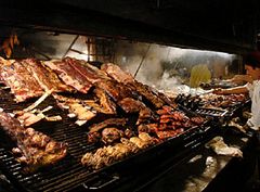 Asado en Uruguay