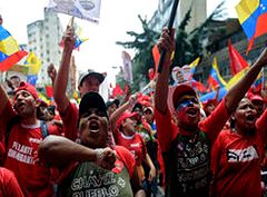 Manifestation à Caracas