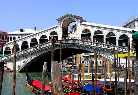 Le Pont Rialto à Venise