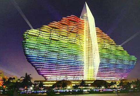 Un hôtel 7 étoiles à Sanya en Chine