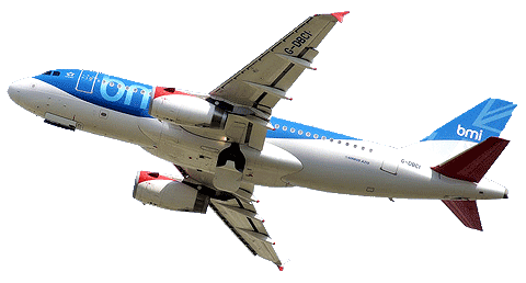 Airbus A319-100 de bmi