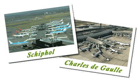 Alliance Roissy CDG et Amsterdam Schiphol