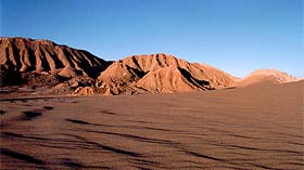 Vallée de la Lune à Atacama