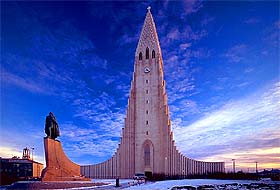 Hallgrímskirkja - Cathédrale de Reykjavík