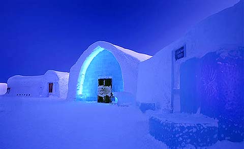 ICEHOTEL - Jukkasjarvi, Suède