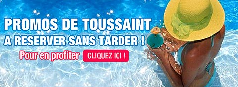 Promos de la Toussaint avec Nouvelles Frontières