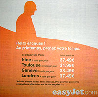 easyJet et Chirac