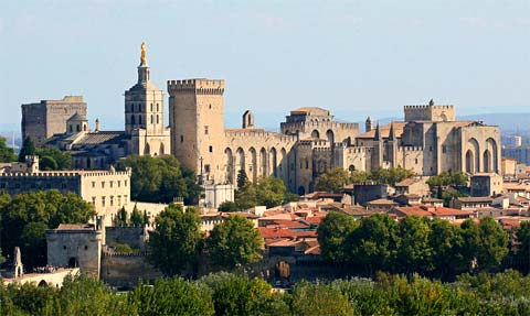 Le Palais des Papes à Avignon