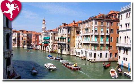 Week end romantique à Venise