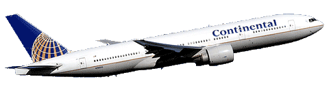 Boeing 777-200ER de Continental Airlines