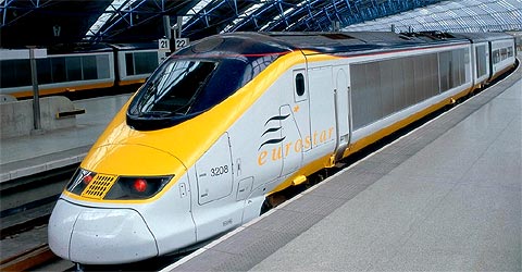 TGV Eurostar Paris-Londres