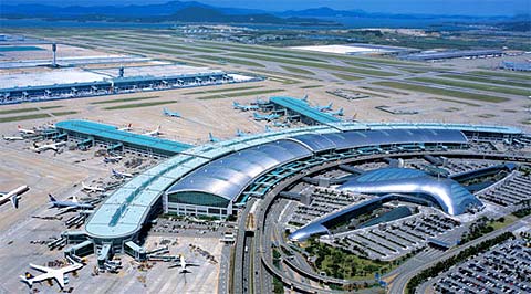 Aéroport International de Incheon Séoul