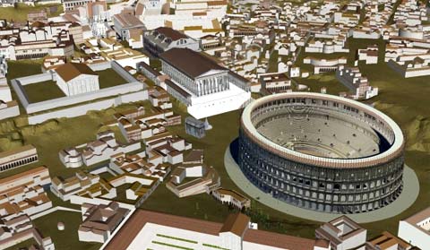 La Rome Antique en 3D sur Google Earth