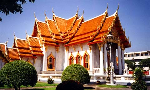 Temple de Marbre à Bangkok