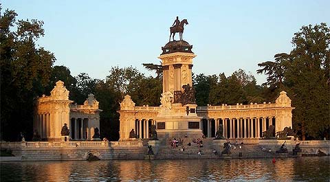 Parc du Buen Retiro à Madrid