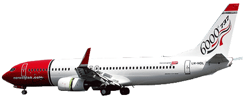 Le 6000ème Boeing 737 pour Norwegian