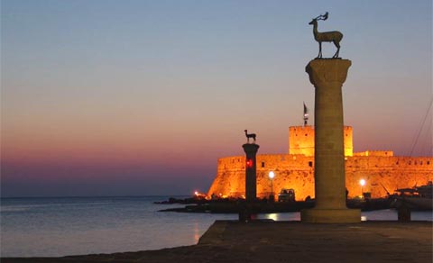 Rhodes et sa Citadelle