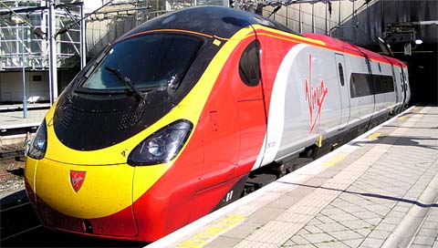 Train pendulaire de Virgin Trains