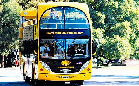 Bus touristique pour visiter Buenos Aires