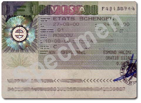 Visa Schengen pour la France