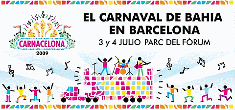 Carnacelano, le carnaval de Salvador de Bahia à Barcelone