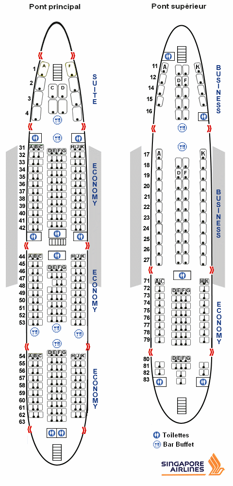 Emirates A380 Cabin Configuration