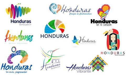 finalistes du concours pour le logo du Honduras