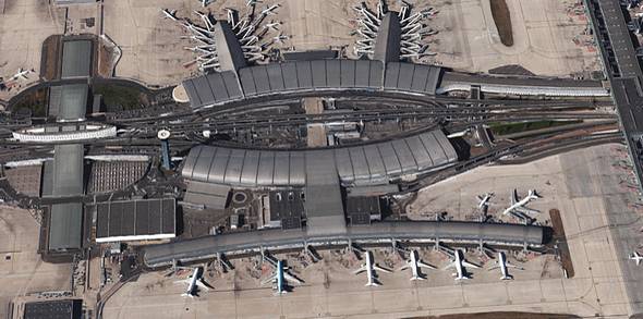 Terminal 2E  de l'Aroport de Paris Charles de Gaulle