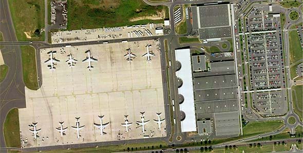 Terminal 3  de l'Aroport de Paris Charles de Gaulle