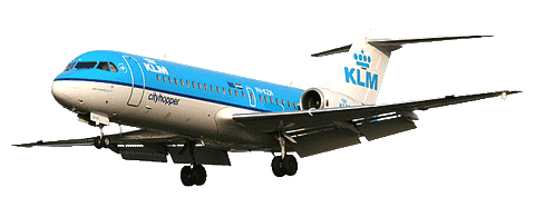 Fokker 70 de KLM Cityhopper