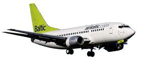 Boeing 737 de AirBaltic