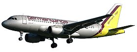 Airbus A319 de Germanwings