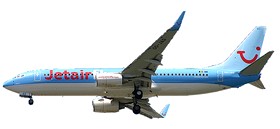 Boeing 737-800 de Jetairfly