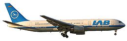 Boeing 767 de LAB - Lloyd Aereo Boliviano