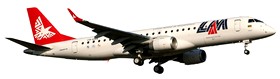Embraer E-190 de LAM Mozambique Airlines