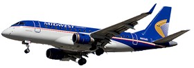 Embraer E-170 de Midwest Airlines